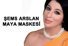 Şems Arslan Maya Maskesi