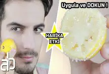 Aras Barlas Yarım Limonu Şekere Batırın ve Cildiniz Kusursuz Olsun