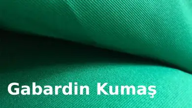 Gabardin Kumaş Nedir